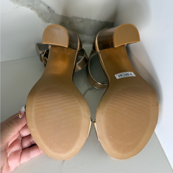 Torrid Metallic Heeled Sandals - Picture 3 of 4